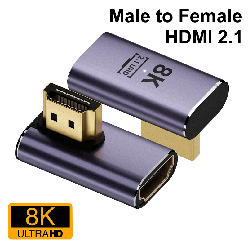 Gaming Console Bundle - 8K HDMI-совместимый адаптер-удлинитель, 90-градусный преобразователь «папа-мама»,