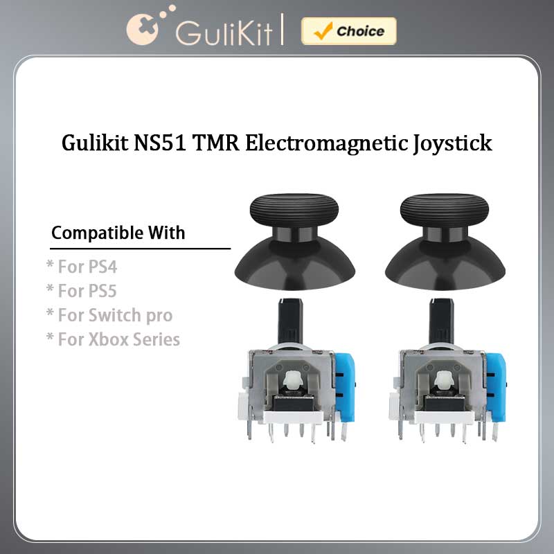 Gaming Console For Tv - Джойстик GuliKit NS51 TMR с накладками