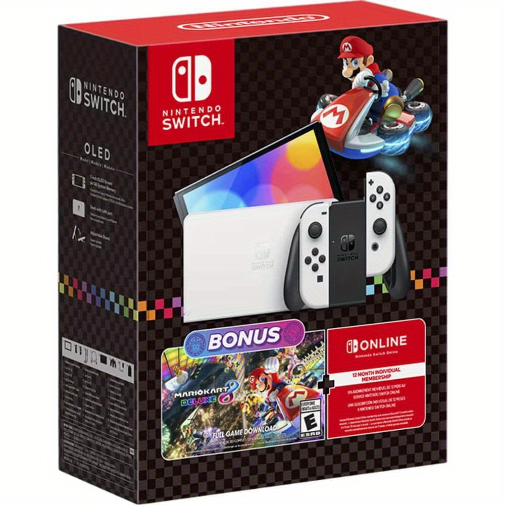 Gaming Console Bundle - Комплект консоли Nintendo Switch OLED с