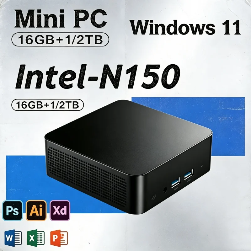 2026 Zesty Core N150 MINI PC с – обзор и цена Gaming Console In 2026