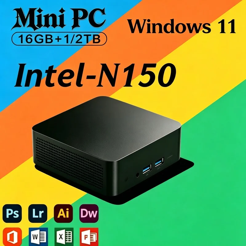 2026 Witty Core N150 MINI PC с – обзор и цена Gaming Console In 2026