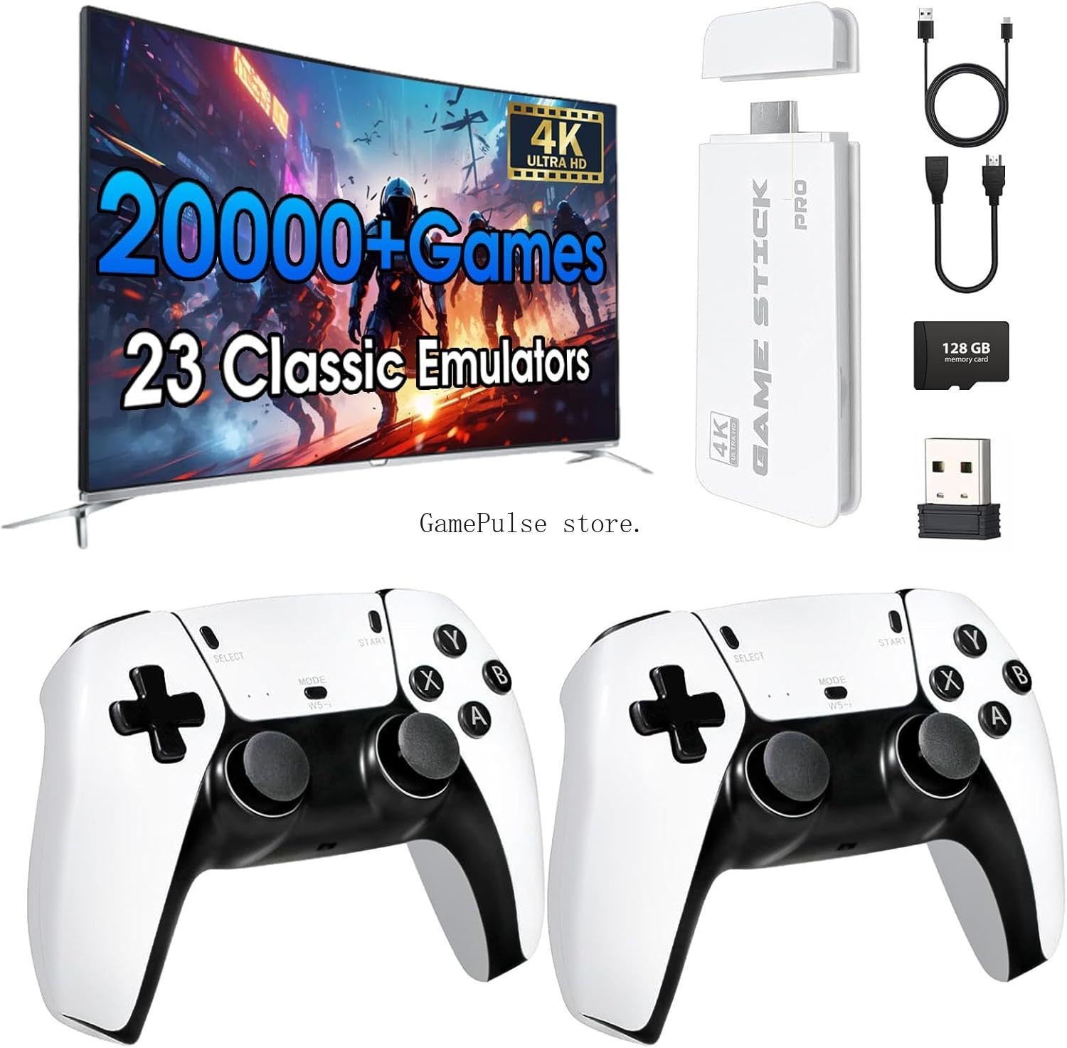 GamePulse 2026 Новая ретро-игр – обзор и цена Gaming Console In 2026
