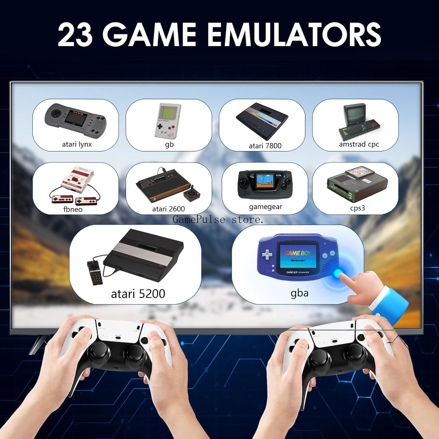 GamePulse 2026 Новая ретро-игр – обзор и цена Gaming Console In 2026