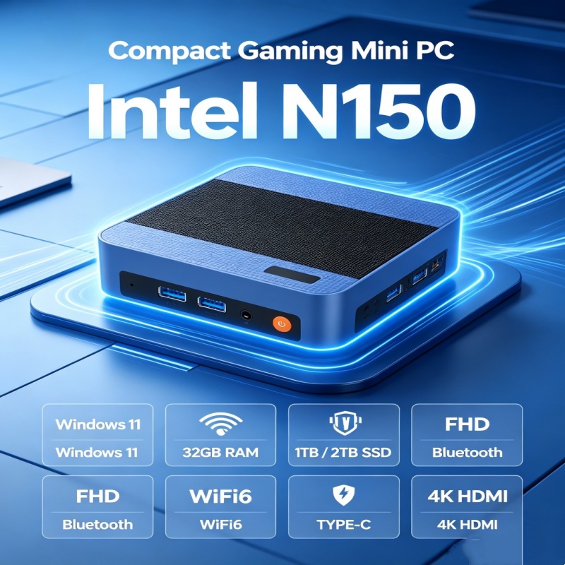 2026 Valiant Core N150 MINI PC – обзор и цена Gaming Console In 2026