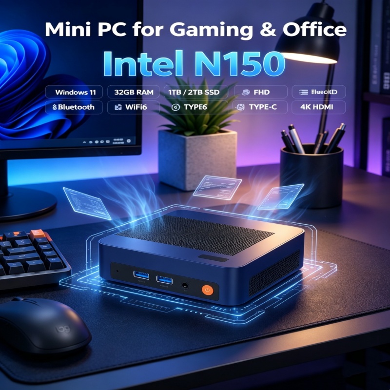 2026 Valiant Core N150 MINI PC – обзор и цена Gaming Console In 2026