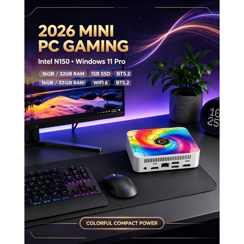 2026 Snug Core N150 MINI PC с  – обзор и цена Gaming Console In 2026
