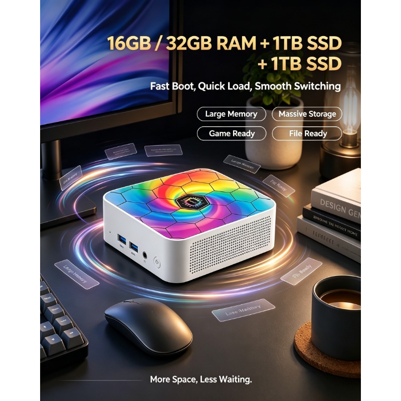 2026 Snug Core N150 MINI PC с  – обзор и цена Gaming Console In 2026
